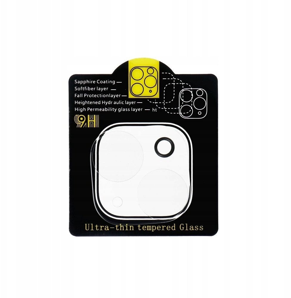 Szkło hartowane 5D Full Glue do aparatu - do iPhone 16 Pro Max Transparent