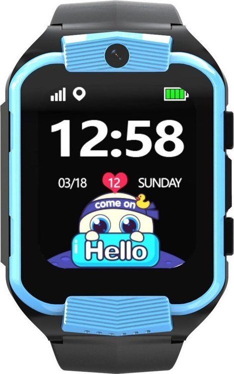 Smartwatch Pacific 32-2 Czarno-niebieski (PACIFIC 32-2)