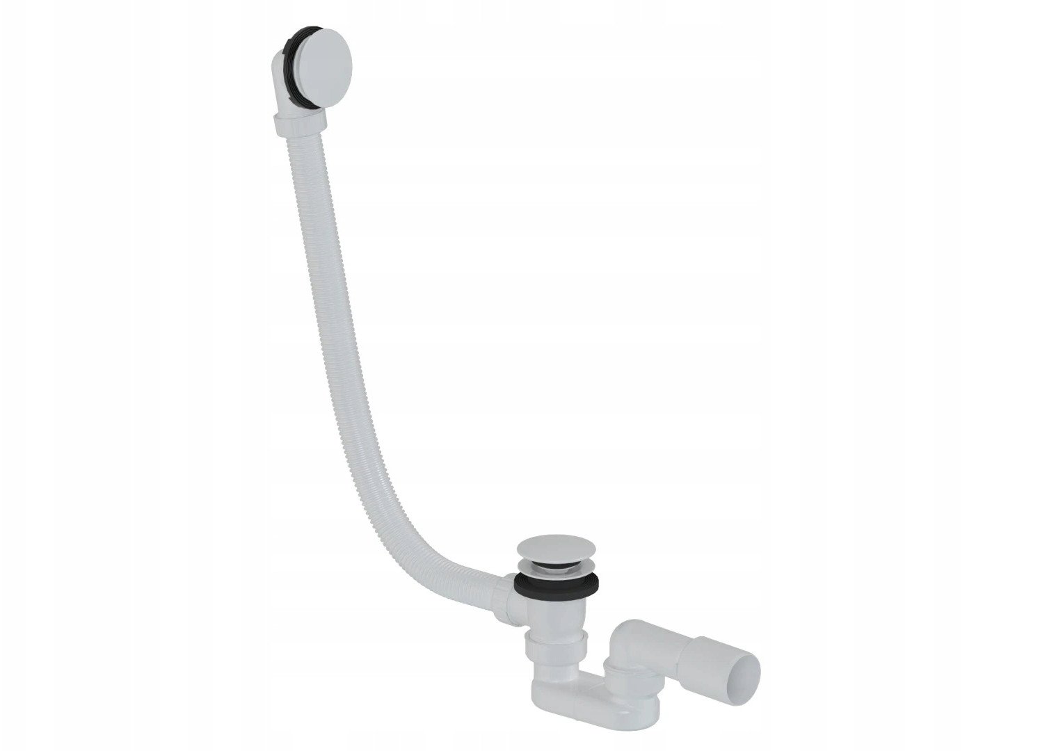 Syfon Caldo DPLSBP4 Syfon wannowy CLICK-CLACK biały błyszczący