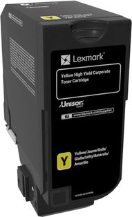 Toner Lexmark 74C2HYE Yellow Oryginał (74C2HYE)