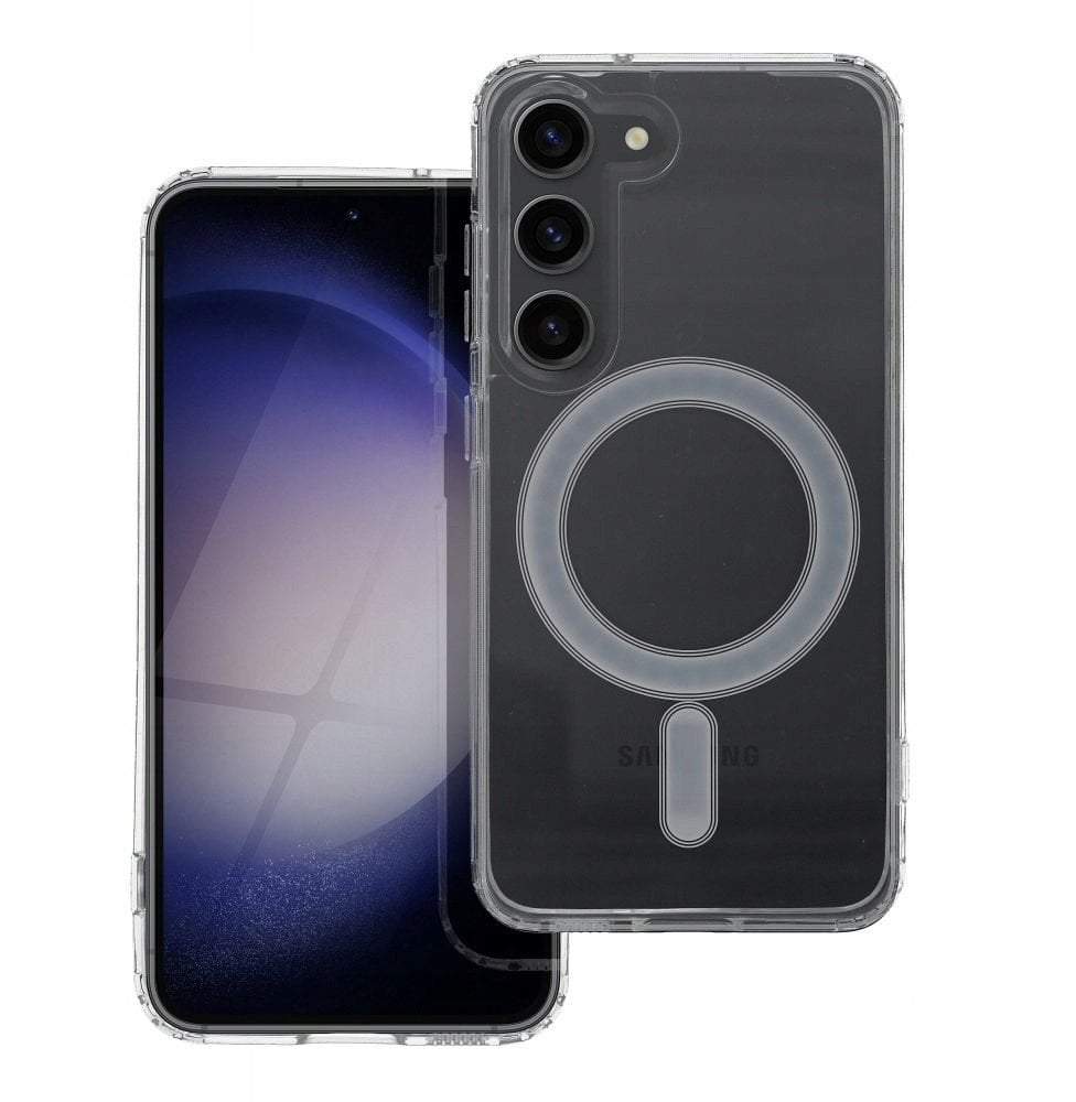 Futerał CLEAR MAG COVER kompatybilny z MagSafe do SAMSUNG S25 Plus transparentny