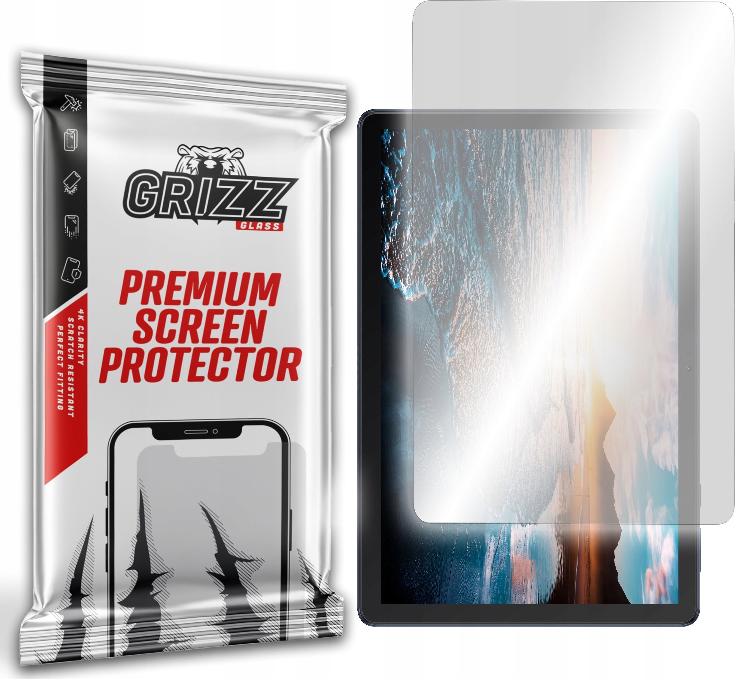 GrizzGlass Szkło hybrydowe Grizz Huawei MatePad C5e