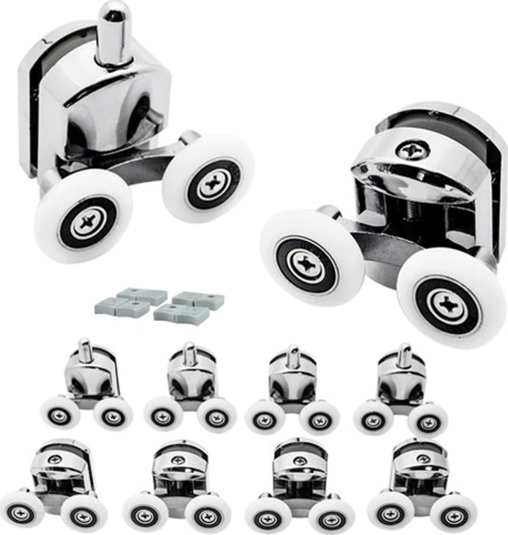 Ruhhy Kółka do kabiny prysznicowej - 8szt. Ruhhy 22900