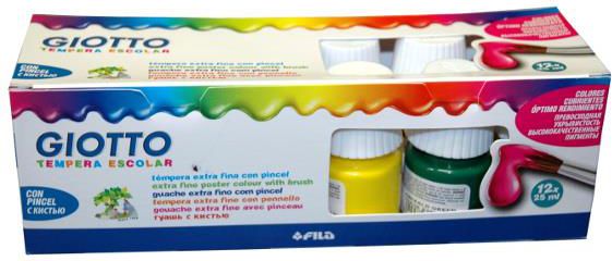 Fila Farby + pędzel - (356700 FILA)