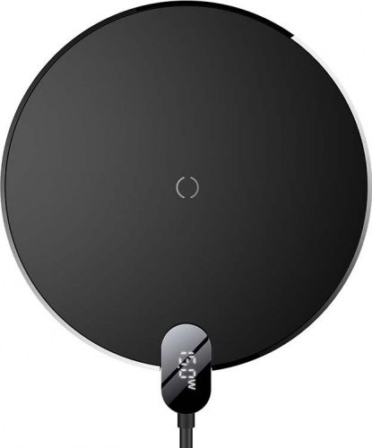 Ładowarka Baseus Digital LED Indukcyjna 1x USB-A 2 A (BSU3185BLK)