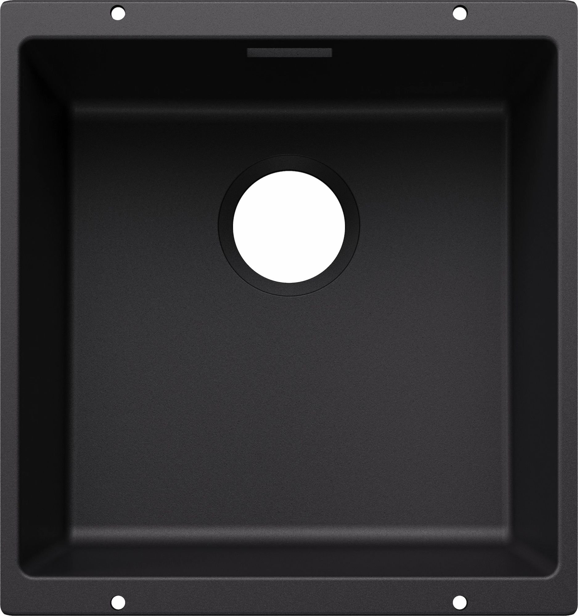 Zlewozmywak Blanco BLANCO SUBLINE 400-U Silgranit czarny, bez armatury