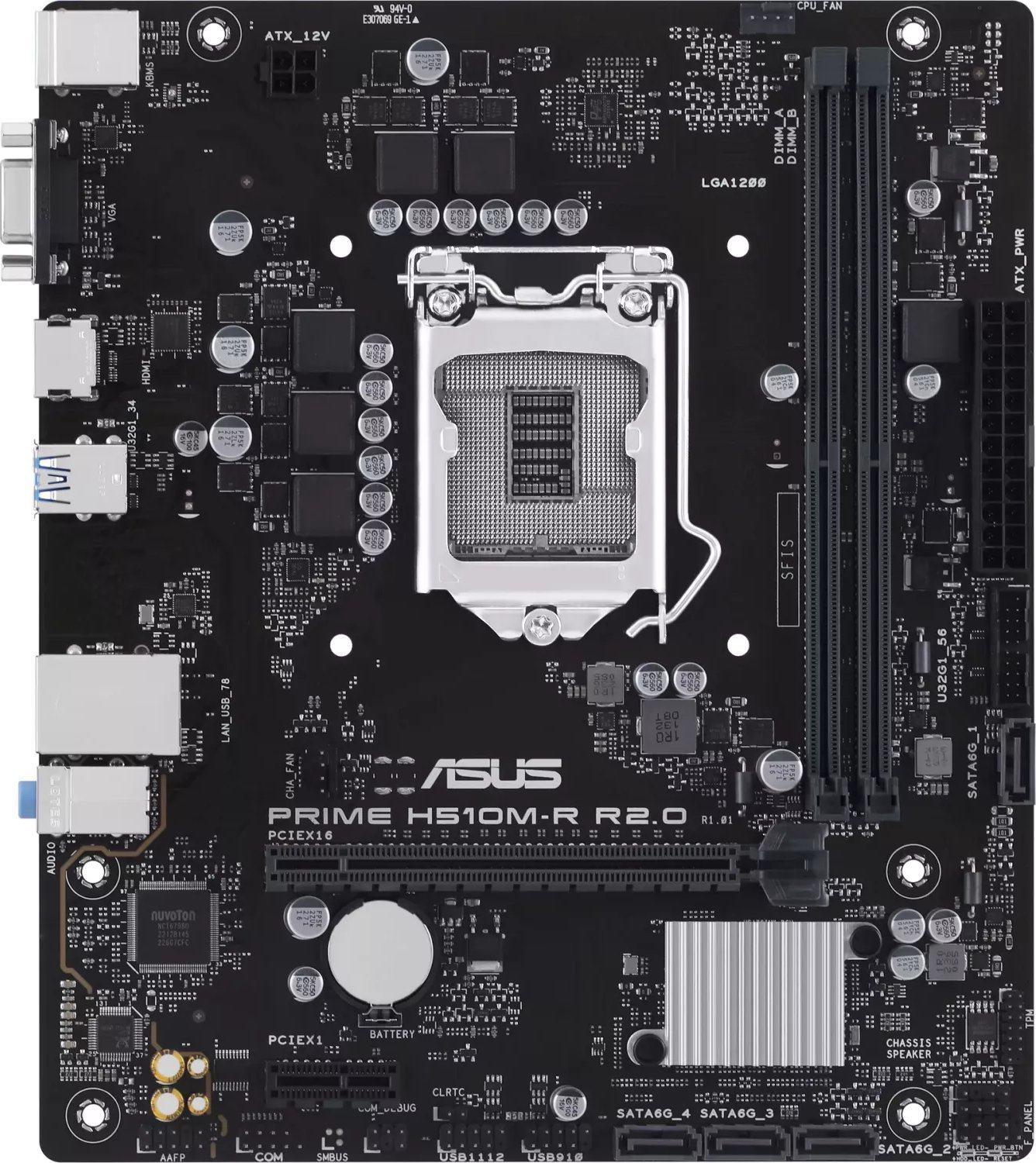 Płyta główna Asus PRIME H510M-R R2.0 OEM