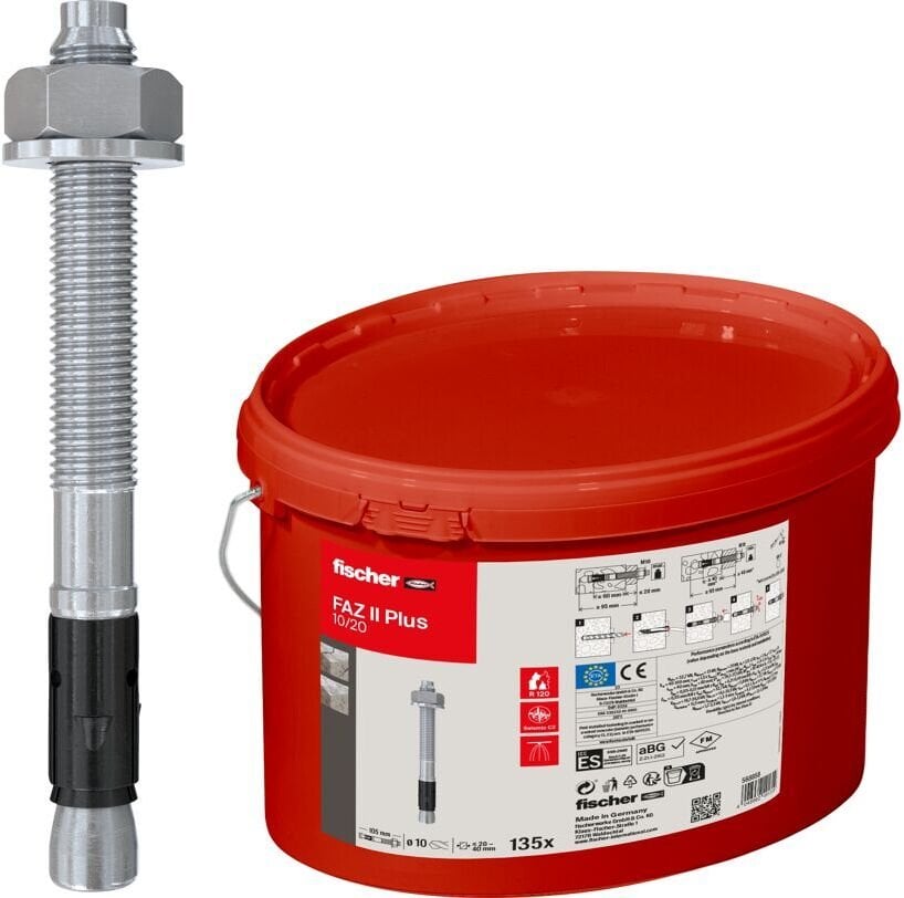 Fischer kotwa śrubowa/kołek rozporowy 135 szt. 105 mm