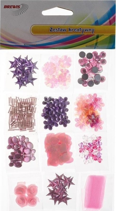 BREWIS Zestaw kreatywny różowy