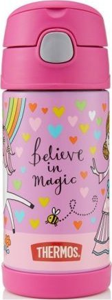 Thermos Termos dziecięcy ze słomką Thermos 0,35l jednorożec