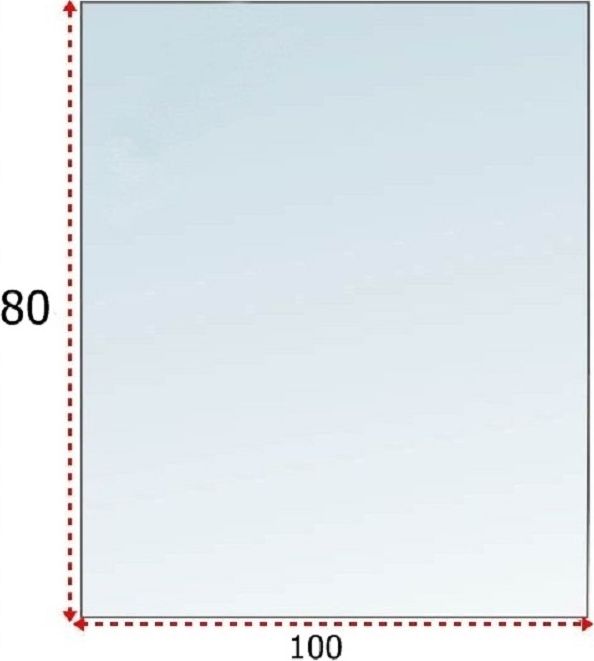 Hurtex Szyba Szkło Hartowana Podstawa Pod Kominek Kozę 100x80