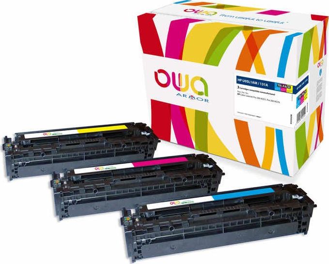 Toner OWA Armor Zestaw CMY (K35593OW)