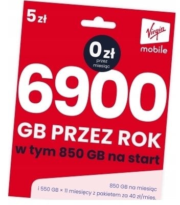 Karta Startowa Virgin 5
