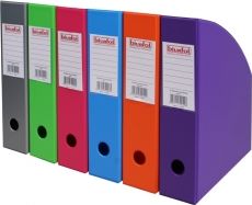 Biurfol Pojemnik Na Katalogi A4 / 10 cm srebrny