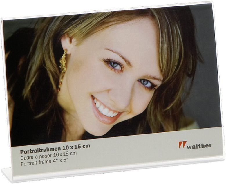 Ramka Walther ze szkla akrylowego pozioma, 10x15 (ASQ1015)