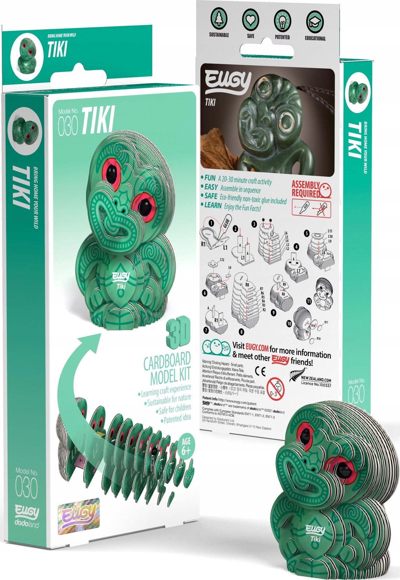 Teka Tiki Eugy. Eko Układanka 3D