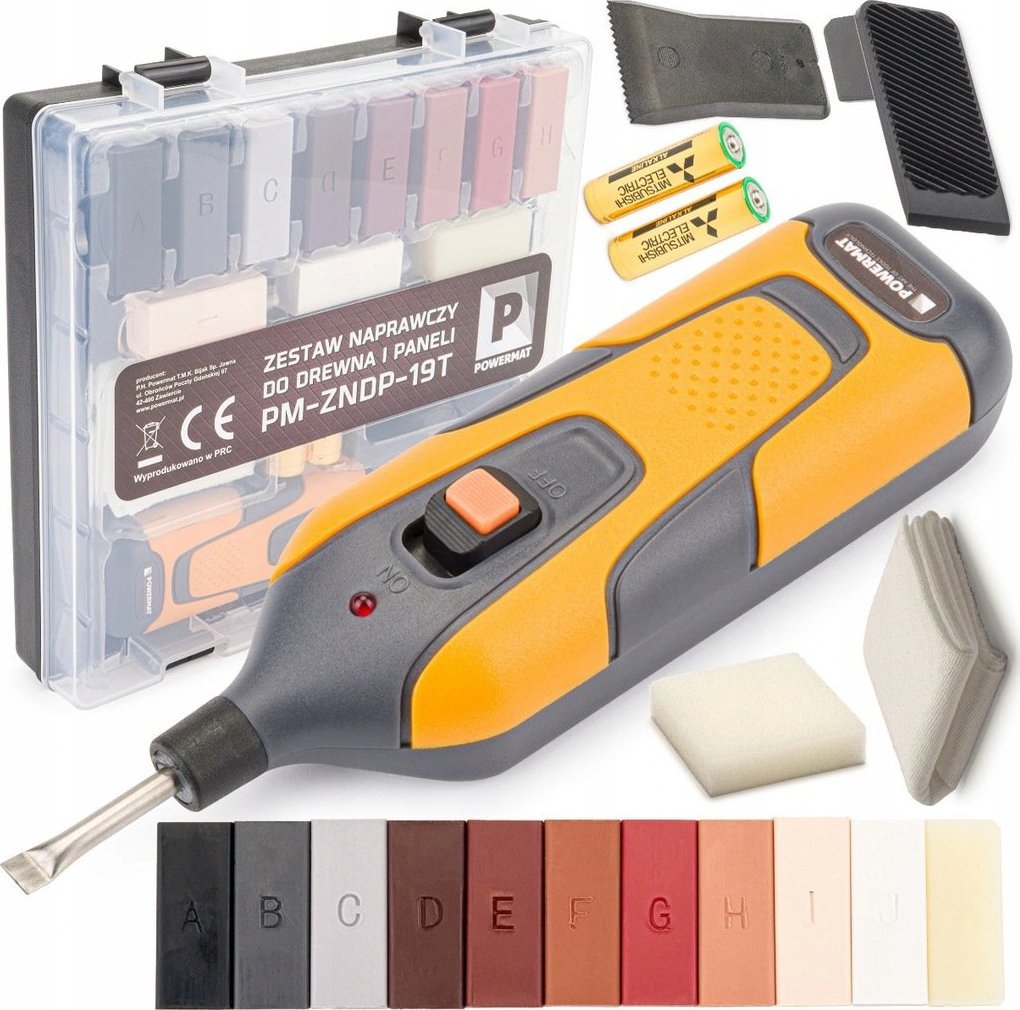 Powermat ZESTAW DO NAPRAWY PANELI MEBLI WOSK NAPRAWCZY 18EL