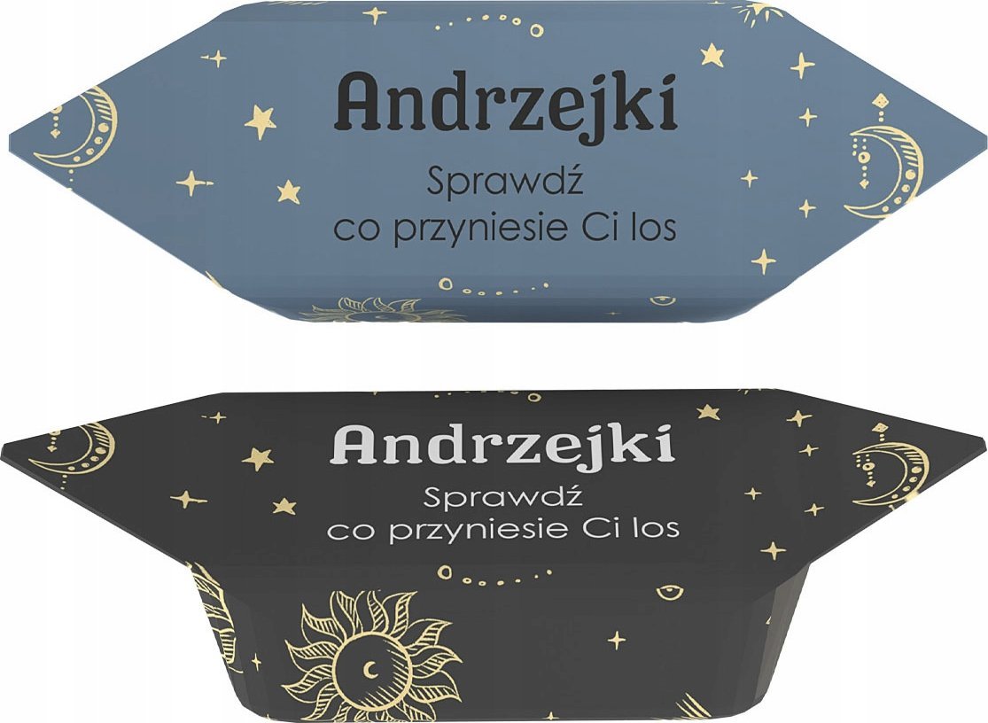 B&B Słodycze z Pomysłem Krówki mleczne na Andrzejki, krówki z wróżbami 1kg