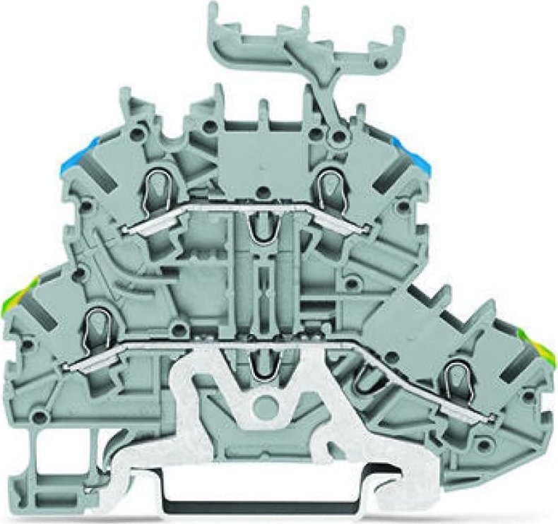 Wago Złączka dwupiętrowa 1,5mm2 szara TOPJOBS 2000-2257