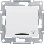 Schneider Electric Przycisk światło Sedna z podświetleniem biały (SDN1800121)
