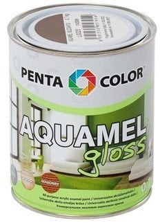 Pentacolor PAINT AQUAMEL BROWN 0.7 KG SHINY