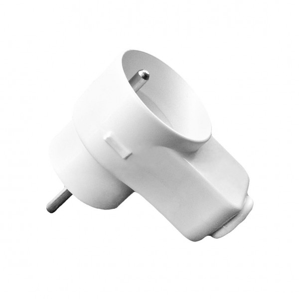 Elgotech Wtyczka z gniazdkiem 16A z/u biała (WTG-10)