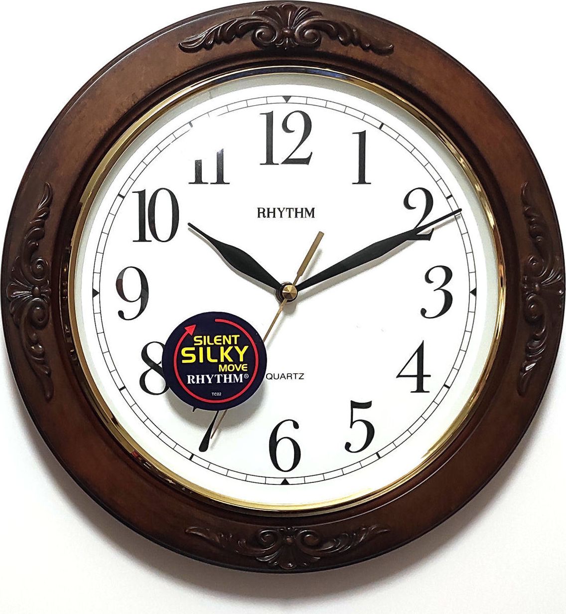 RHYTHM Zegar ścienny Rhythm 30 cm (CMG938NR06)