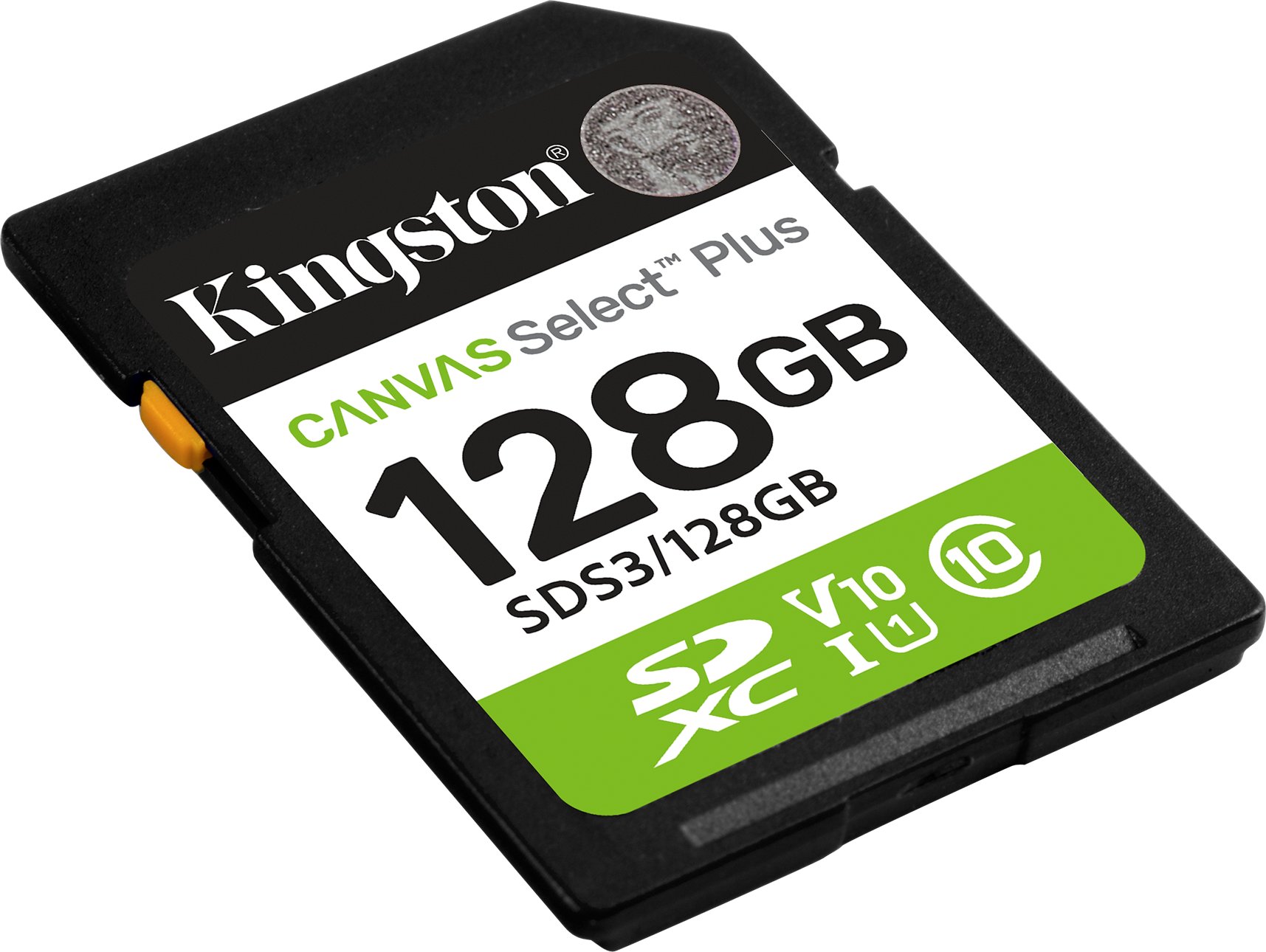 Karta Kingston Canvas Select Plus SDXC 128 GB Class 10 UHS-I/U1 V10 (SDS3/128GB)