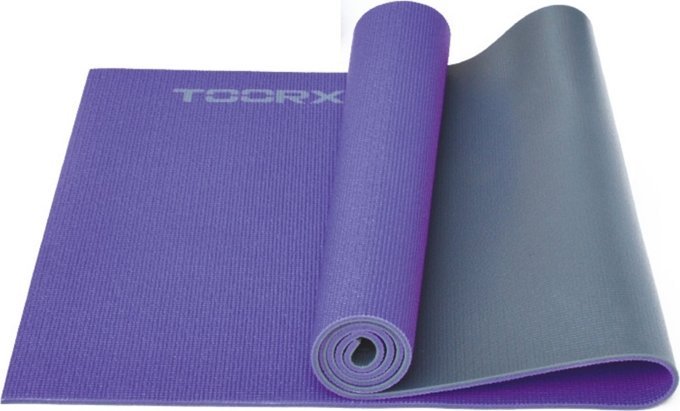 Toorx Jogos kilimėlis MAT-177 173x60x0,6 Violetinė/ Pilkas