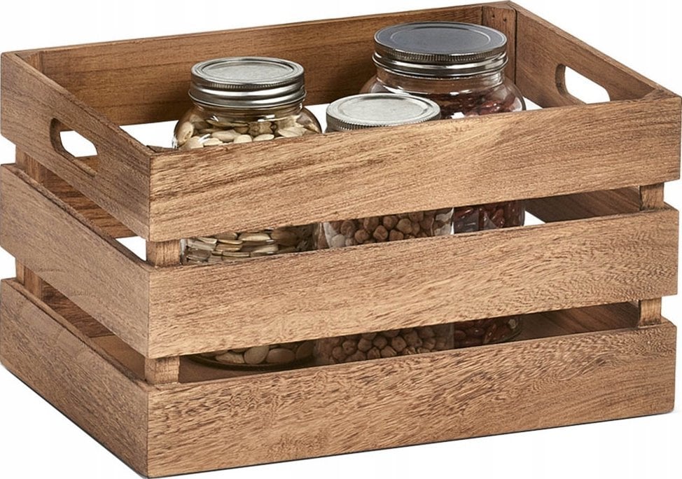 Zeller Skrzynia do przechowywania VINTAGE, drewniana, 35x25x20 cm, ZELLER