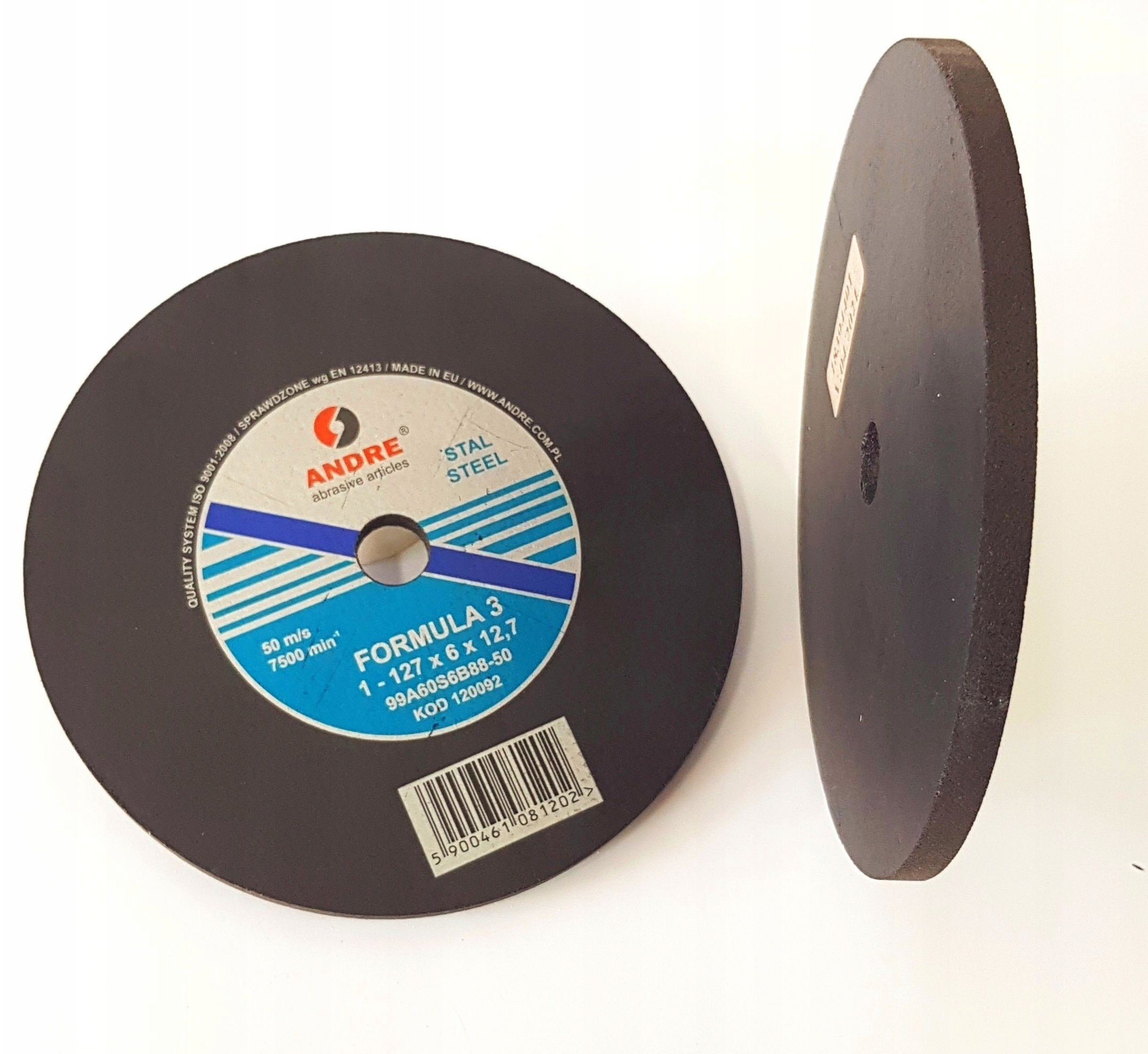 Andre ŚCIERNICA DO OSTRZENIA PIŁ TAŚMOWYCH 150 x 6 x 20mm 99A60SB88 - 50 FORMULA "3"