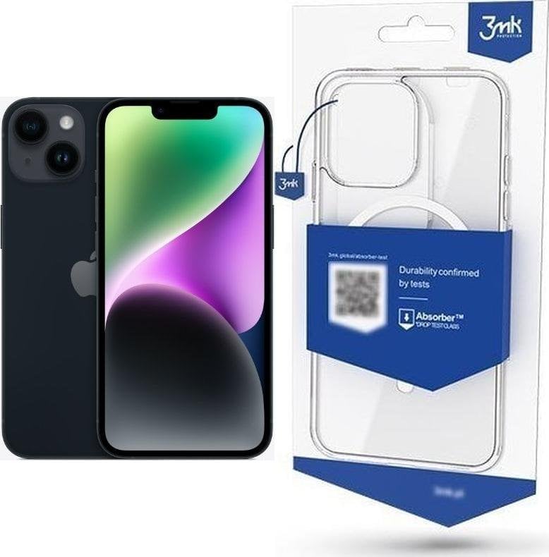 Smartfon Apple iPhone 14 128GB Midnight (MPUF3) + Etui MagCase