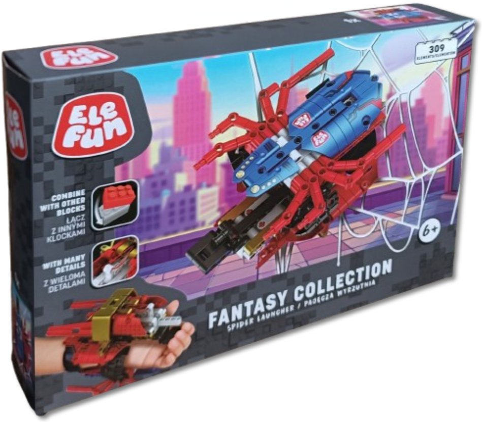 Klocki Elefun Fantasy Collection - Pajęcza wyrzutnia FC9402