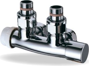 Zawór termostatyczny Duo 1/2" x 3/4" lewy (OT290LC1/2DL)