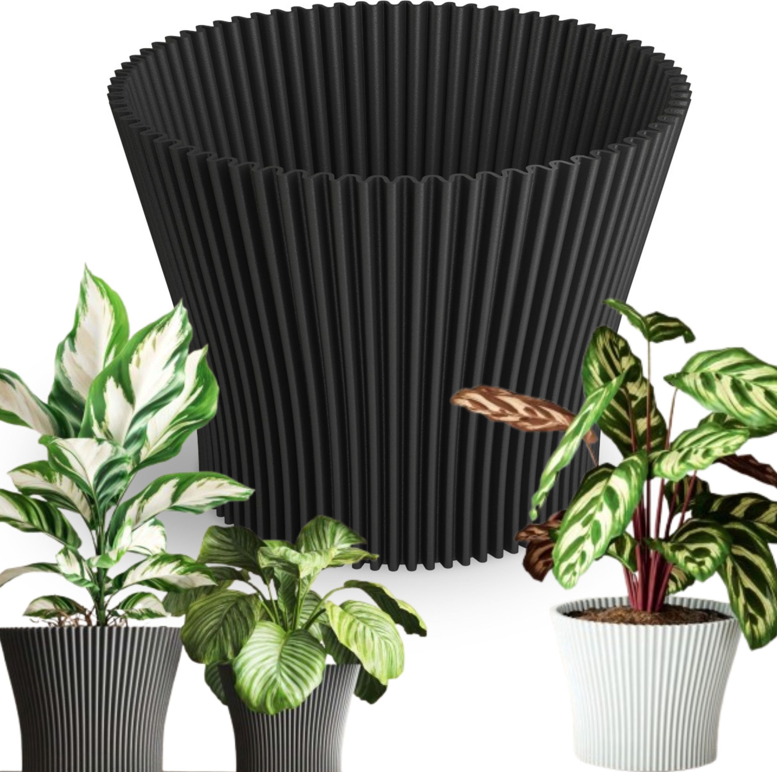 Doniczka okrągła LOTOS DLO15 Osłonka na kwiaty