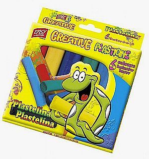 Easy Plastelina 6 kolorów