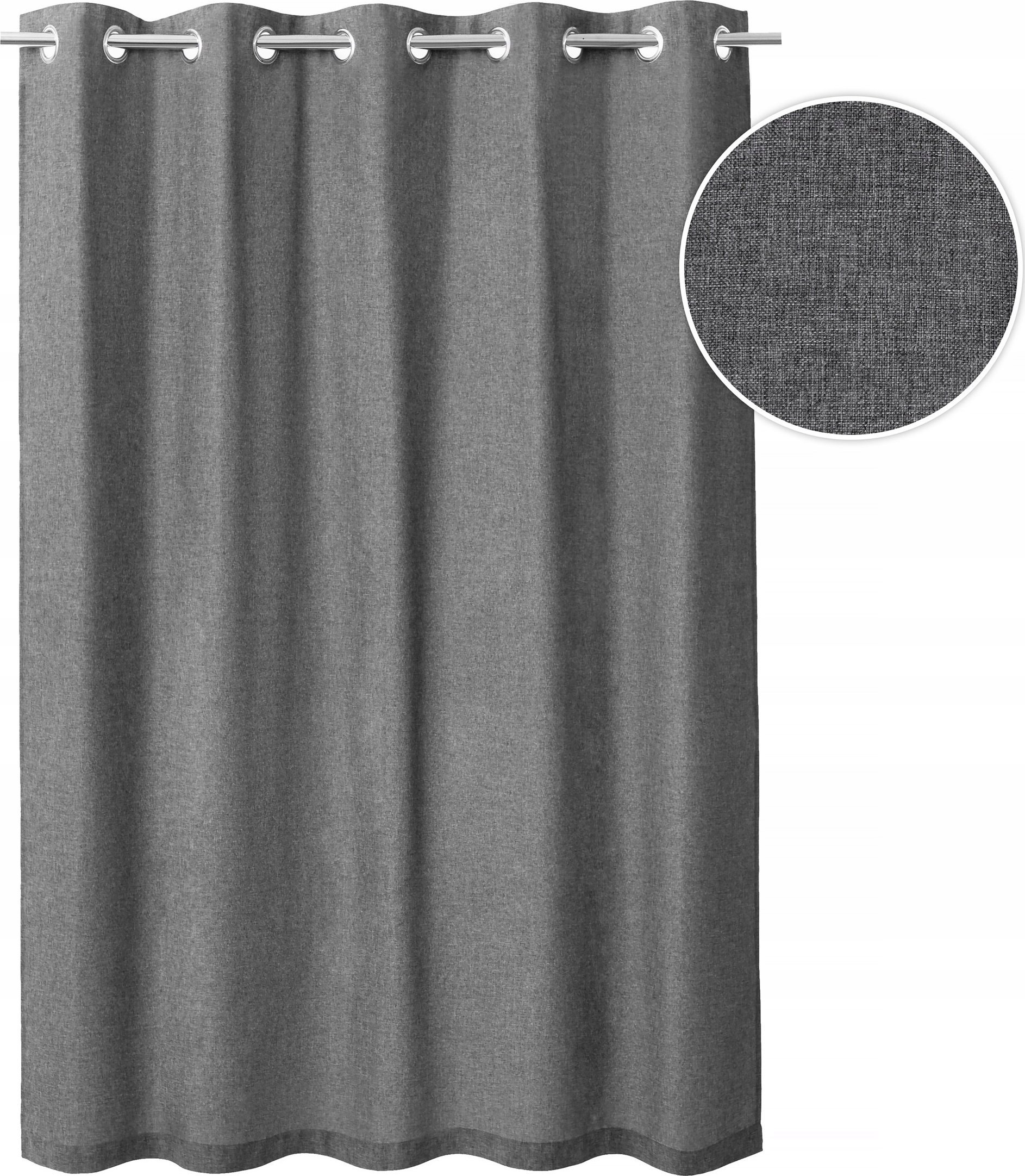 Hobbygarden 280 cm ZASŁONA WAVE GRAFIT