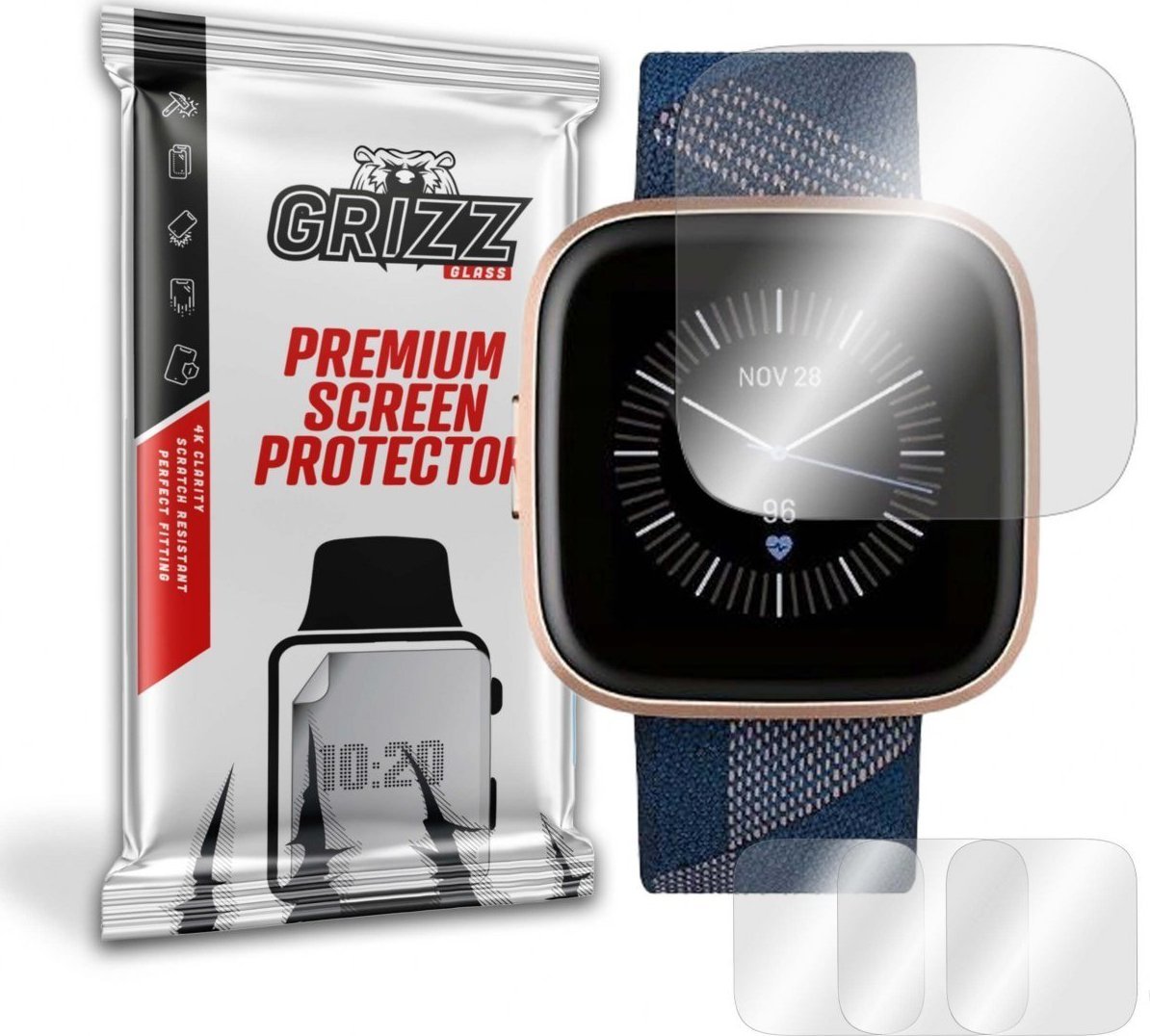 GrizzGlass Folia hydrożelowa Grizz FITBIT Versa 2 SE