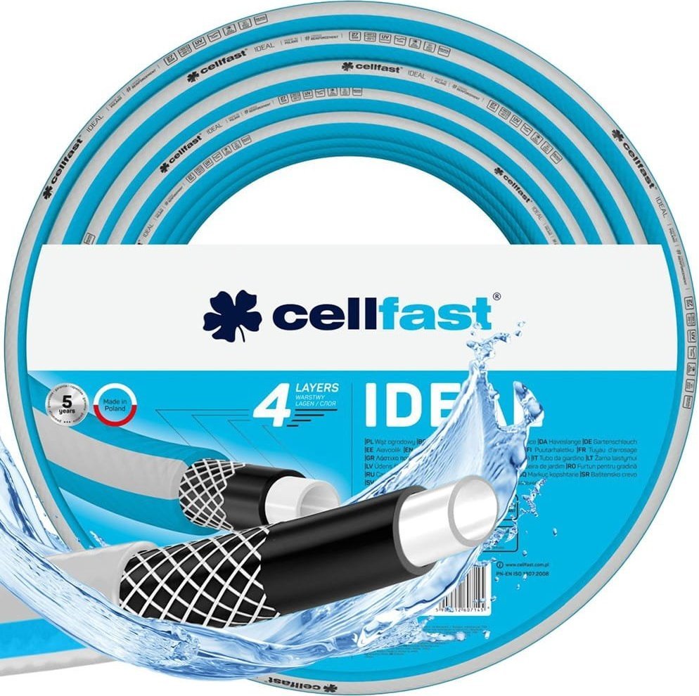 Cellfast Wąż ogrodowy IDEAL 1/2" 50 m 10-242 CELLFAST