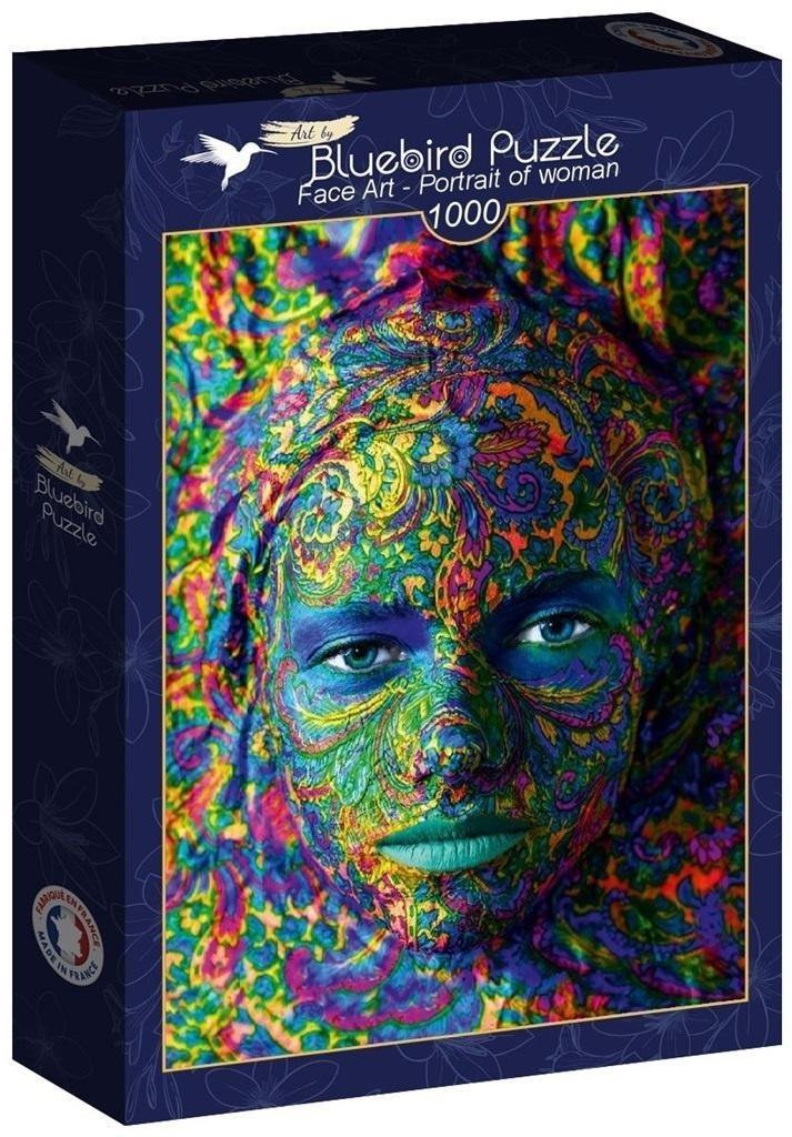 Puzzle 1000 Porteret kobiety