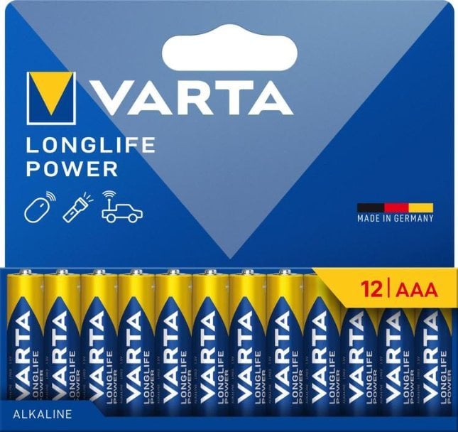 Varta Varta Batterie LONGLIFE Power AAA NEU 12St.