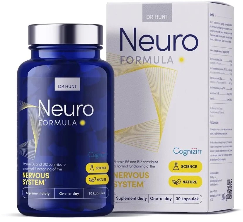 Dr Hunt - Neuro Formula, 30 vkaps