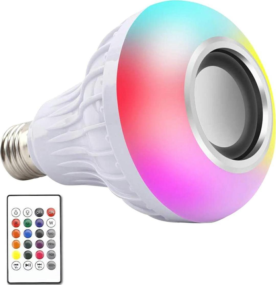 Apte ZD7G ŻARÓWKA KOLOROWA LED RGB BT GŁOŚNIK