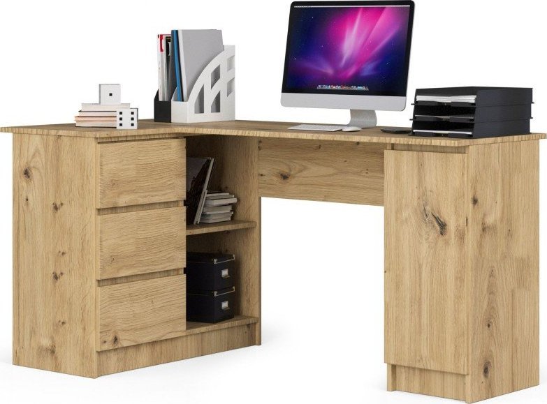 Biurko Fabryka Mebli Akord B20 Dąb Artisan 155 cm x 85 cm