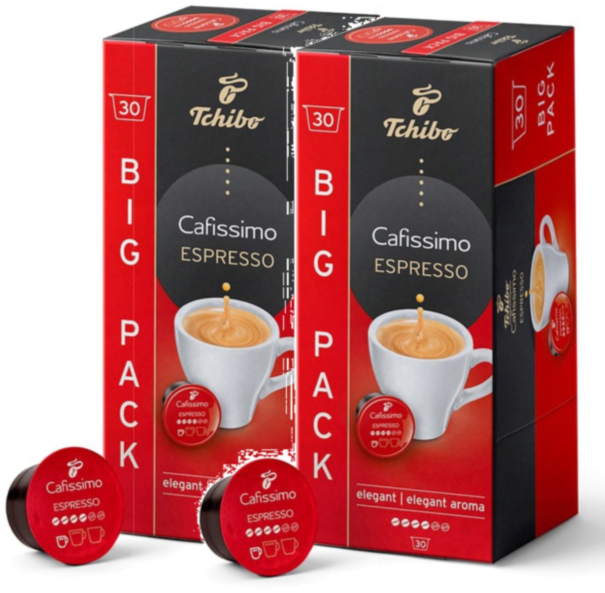 Tchibo Kapsułki Cafissimo Espresso Elegant Aroma 2x30 szt.