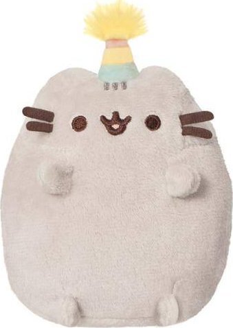 Pusheen Pusheen Pluszowa Maskotka w Czapeczce Urodzinowej Kot 14cm