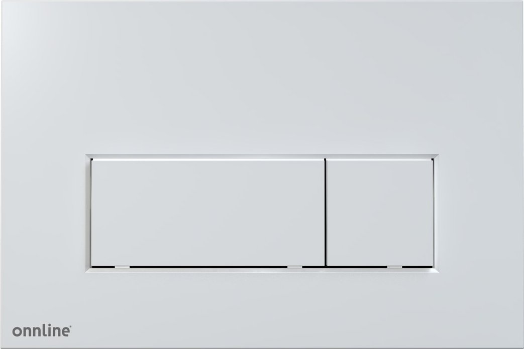 Przycisk spłukujący Onnline PRZYCISK DO STELAŻA ONNLINE BIAŁY