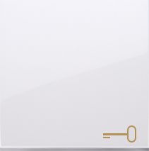 Kontakt-Simon Klawisz pojedynczy Simon 54 klucz do łączników i przycisków biały (DKWK1/11)