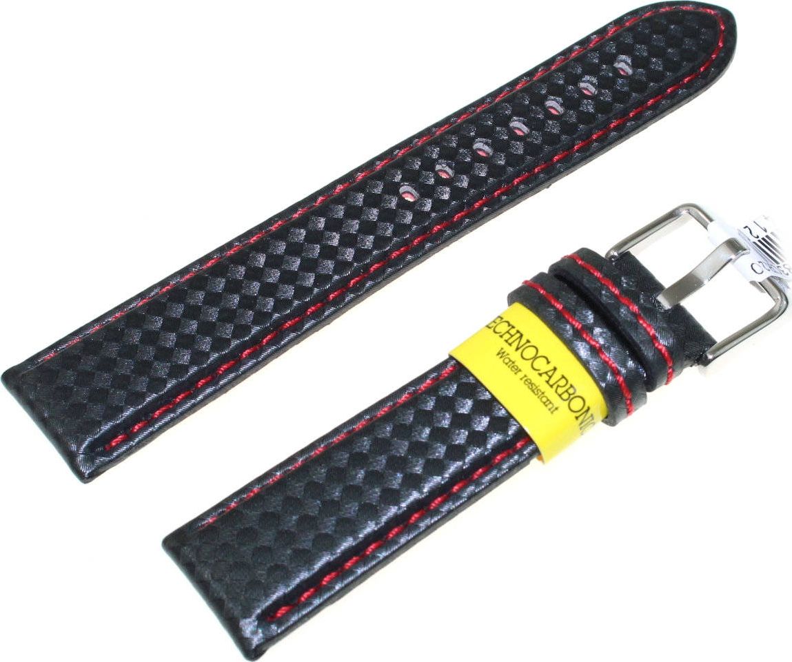Morellato Karbonowy wodoodporny pasek do zegarka 20 mm Morellato A01U3586977983CR20