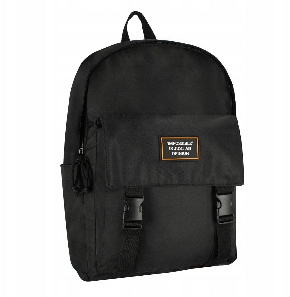 Starpak Plecak młodzieżowy Just Black 22l